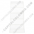 Rollo de etiquetas en papel bond de 2.500 rótulos a una columna de 5cms x 2.5cms (50x25mm)