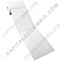 Rollo de etiquetas en papel bond de 500 rótulos a una columna (10cms x 15cms)