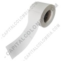 Rollo de etiquetas en papel bond de 500 rótulos a una columna - Core de 3" (10cms x 15cms)