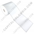 Ampliar foto de Rollo de etiquetas en papel bond de 500 rótulos a una columna de 10cms x 12cms (100x120mm)