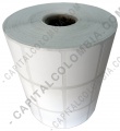 Rollo de etiquetas en papel térmico de 5.000 rótulos a tres columnas (3.2cms x 2.5cms)