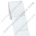 Ampliar foto de Rollo de etiquetas en papel térmico de 750 etiquetas a una columna de 8cms x 8cms (80x80mm)
