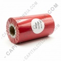 Rollo de Resina Roja de 110mm x 300 mts - Marca CapitalColombia