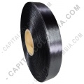 Rollo de Satín Negro sencillo de 30mm x 200mts para crear etiquetas de ropa