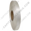 Ampliar foto de Rollo de Satín sencillo color Beige de 25mm x 200mts para crear etiquetas de ropa