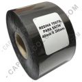 Rollo de Cinta Resina Textil para Satin y Nylon de 40mm x 300mts