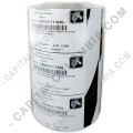 Ampliar foto de Rollo de cinta resina lavable Zebra (wax resin) de 110mm x 300 mts (Outside)