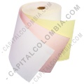 Diez (10) Rollos de papel químico de 76mm X 20mts, 1 original 2 copias