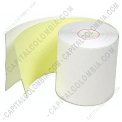 Ampliar foto de Rollos de papel químico de 76mm X 30mts X 54 unidades