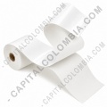 Rollo continuo de Polipropileno Blanco Brillante de 4" x 100 mts para Epson C6000 y C6500 - Marca CapitalColombia