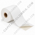 Rollo continuo de papel bond adhesivo 10cm x 80 mts para Epson ColorWorks C6000 C6500 C7500 - Marca CapitalColombia