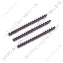 Ampliar foto de Kit de tres 3 puntas de repuesto negras para tablas digitalizadoras Wacom Intuos/Bamboo