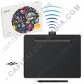 Tabla Digitalizadora Wacom Intuos Comfort Plus Medium Pen Bluetooth Black - Lapiz 4K - inalámbrica - CTL-6100WLK0