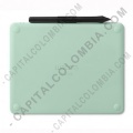 Tabla Digitalizadora Wacom Intuos Comfort S Pen Bluetooth Verde Pistacho - Lapiz 4K - inalámbrica - CTL4100WLE0