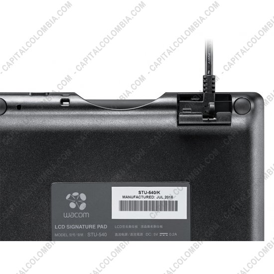 Tablas Digitalizadoras Wacom, Marca: Wacom - Tableta Wacom Capturador de Firmas conexión USB - STU540