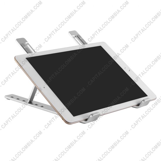 Tablas Digitalizadoras Wacom, Huion, Xp-Pen y otras, Marca: CapitalColombia - Base ajustable en aluminio para display digitalizador / laptop hasta 18"