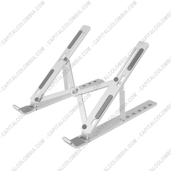 Tablas Digitalizadoras Wacom, Huion, Xp-Pen y otras, Marca: CapitalColombia - Base ajustable en aluminio para display digitalizador / laptop hasta 18"