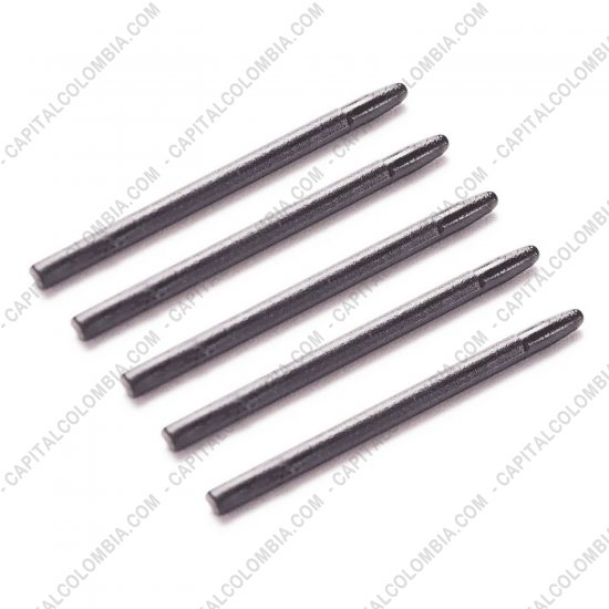 Tablas Digitalizadoras Wacom, Huion, Xp-Pen y otras, Marca: Generico - Kit de cinco 5 puntas de repuesto negras compatibles con tablas digitalizadoras Wacom Intuos/Bamboo