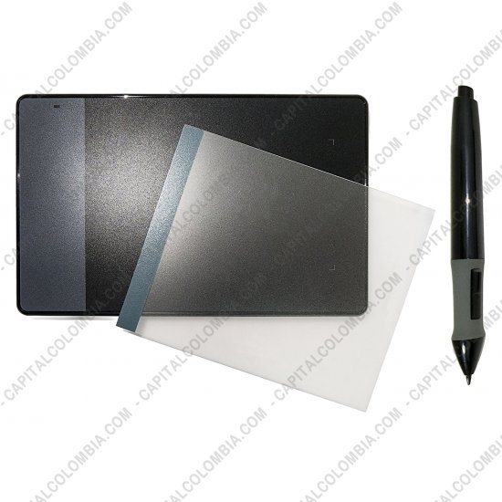 Tablas Digitalizadoras Wacom, Huion, Xp-Pen y otras, Marca: Huion - Combo Tabla Digitalizadora Huion 420 con l&aacute;piz y Protector - &aacute;rea activa de 10.59cm x 6.46cm