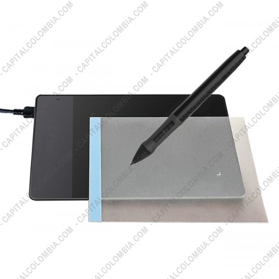 Tablas Digitalizadoras Wacom, Huion, Xp-Pen y otras, Marca: Huion - Combo Tabla Digitalizadora Huion 420 con l&aacute;piz y Protector - &aacute;rea activa de 10.59cm x 6.46cm