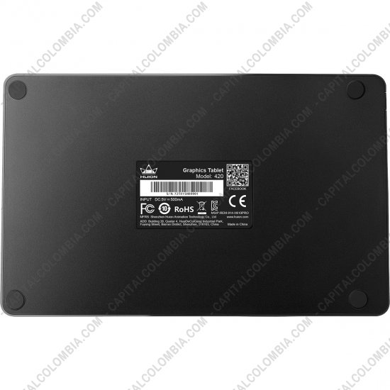Tablas Digitalizadoras Wacom, Huion, Xp-Pen y otras, Marca: Huion - Combo Tabla Digitalizadora Huion 420 con l&aacute;piz y Protector - &aacute;rea activa de 10.59cm x 6.46cm