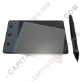 Combo Tabla Digitalizadora Huion H420 con lápiz y Protector - área activa de 10.59cm x 6.46cm