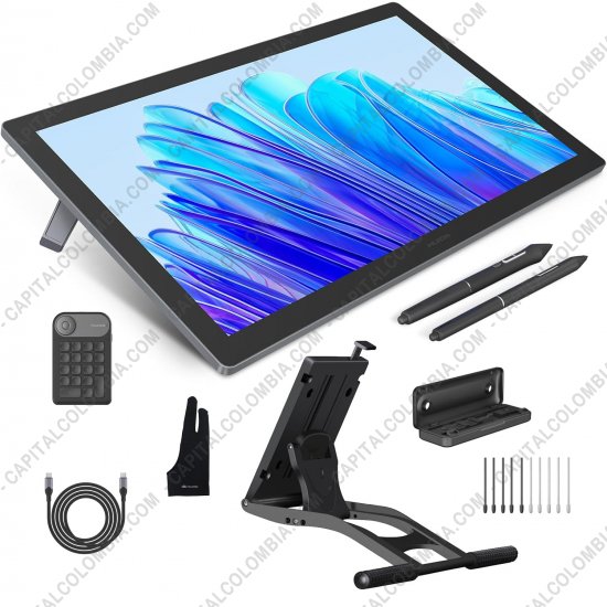 Tablas Digitalizadoras Wacom, Huion, Xp-Pen y otras, Marca: Huion - Display Digitalizador Huion Kamvas Pro 19 con l&aacute;piz 16K y &aacute;rea activa de 40.9cm x 23.0cm