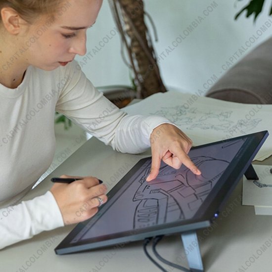 Tablas Digitalizadoras Wacom, Huion, Xp-Pen y otras, Marca: Huion - Display Digitalizador Huion Kamvas Pro 19 con l&aacute;piz 16K y &aacute;rea activa de 40.9cm x 23.0cm