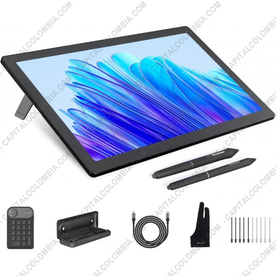 Tablas Digitalizadoras Wacom, Huion, Xp-Pen y otras, Marca: Huion - Display Digitalizador Huion Kamvas Pro 19 con l&aacute;piz 16K y &aacute;rea activa de 40.9cm x 23.0cm
