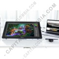Tablas Digitalizadoras Wacom, Huion, Xp-Pen y otras, Marca: Huion - Display Digitalizador Huion Kamvas Pro 22 (2.5K QHD) con base, lápiz 8K y área activa de 47.54cm x 26.74cm - RDS-220