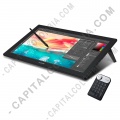 Display Digitalizador Huion Kamvas Pro 24 (4K UHD) - GT2401 con Base, Keydial, lápiz 8K y área activa de 52.7cm x 29.65cm