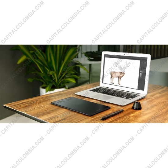 Tablas Digitalizadoras Wacom, Huion, Xp-Pen y otras, Marca: Huion - Tabla Digitalizadora Huion H640P con lápiz 8K y área activa de 16cm x 10cm