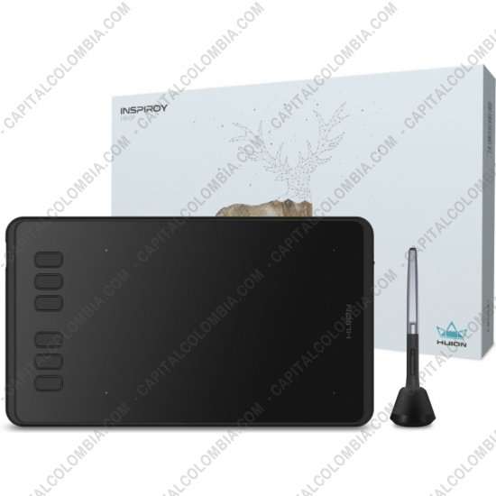 Tablas Digitalizadoras Wacom, Huion, Xp-Pen y otras, Marca: Huion - Tabla Digitalizadora Huion H640P con lápiz 8K y área activa de 16cm x 10cm