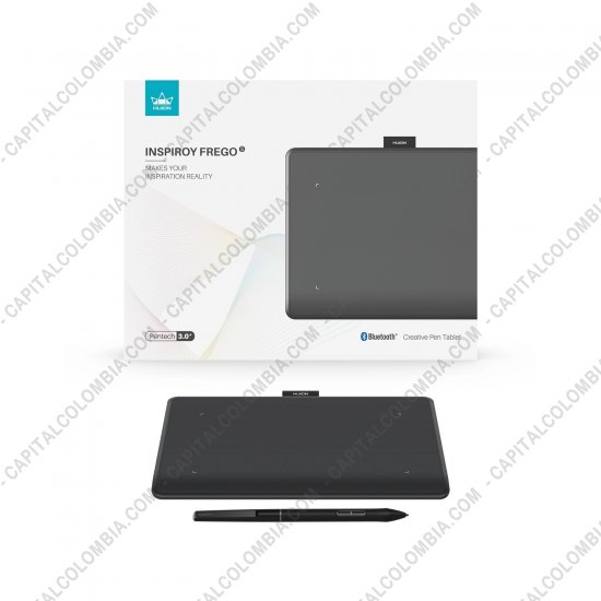 Tablas Digitalizadoras Wacom, Huion, Xp-Pen y otras, Marca: Huion - Tabla Digitalizadora Huion Inspiroy Frego S Bluetooth con l&aacute;piz 8K y &aacute;rea activa de 16cm x 10cm