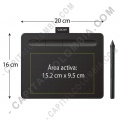Tablas Digitalizadoras Wacom, Huion, Xp-Pen y otras, Marca: Wacom - Combo Tabla Digitalizadora Wacom Intuos Small Black - Lápiz 4K - CTL4100 + Guante + Protector de Área Activa