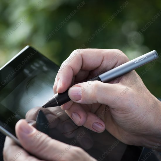 Tablas Digitalizadoras Wacom, Huion, Xp-Pen y otras, Marca: Wacom - L&aacute;piz Intuos Creative Stylus 2 para IPAD3 (o superior) sensible a la presi&oacute;n color negro con gris (Ref CS600PK)