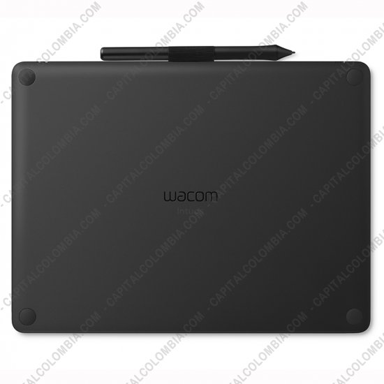 Tablas Digitalizadoras Wacom, Huion, Xp-Pen y otras, Marca: Wacom - Tabla Digitalizadora Wacom Intuos Comfort Plus Medium Pen Bluetooth Black - Lapiz 4K - inal&aacute;mbrica - CTL-6100WLK0