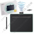 Tablas Digitalizadoras Wacom, Huion, Xp-Pen y otras, Marca: Wacom - Tabla Digitalizadora Wacom Intuos Comfort Plus Medium Pen Bluetooth Pistacho - Lapiz 4K - inalámbrica - CTL-CTL6100WLE0