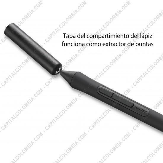 Tablas Digitalizadoras Wacom, Huion, Xp-Pen y otras, Marca: Wacom - Tabla Digitalizadora Wacom Intuos Comfort S Pen Bluetooth Black - Lapiz 4K - inal&aacute;mbrica - CTL4100WLK0