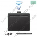 Tabla Digitalizadora Wacom Intuos Comfort S Pen Bluetooth Verde Pistacho - Lapiz 4K - inalámbrica - CTL4100WLE0