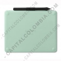 Tablas Digitalizadoras Wacom, Huion, Xp-Pen y otras, Marca: Wacom - Tabla Digitalizadora Wacom Intuos Comfort S Pen Bluetooth Verde Pistacho - Lapiz 4K - inalámbrica - CTL4100WLE0