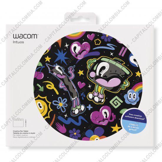 Tablas Digitalizadoras Wacom, Huion, Xp-Pen y otras, Marca: Wacom - Tabla Digitalizadora Wacom Intuos S Black - Lápiz 4K - CTL-4100