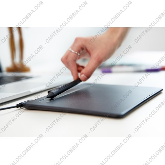 Tablas Digitalizadoras Wacom, Huion, Xp-Pen y otras, Marca: Wacom - Tabla Digitalizadora Wacom Intuos S Black - Lápiz 4K - CTL-4100