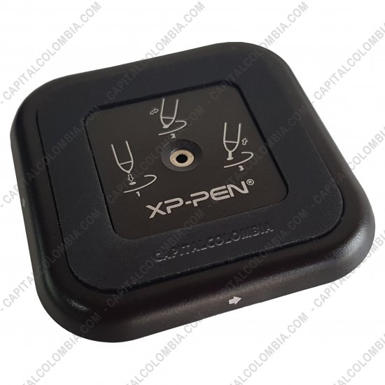 Tablas Digitalizadoras Wacom, Huion, Xp-Pen y otras, Marca: Xp-Pen - Base cuadrada para lápiz Xp-Pen con extractor - AC06_B
