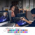 Tablas Digitalizadoras Wacom, Huion, Xp-Pen y otras, Marca: Xp-Pen - Display Digitalizador XP-Pen Artist 24 Pro con lápiz 8K - área activa de 52.69cm x 29.54cm