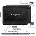 Tablas Digitalizadoras Wacom, Huion, Xp-Pen y otras, Marca: Xp-Pen - Display Digitalizador XP-Pen Artist Pro 16 Gen2 - MD160QH con lápiz 16K y área activa de 34.47cm x 21.54cm