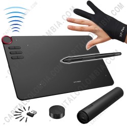 Ampliar foto de Tabla Digitalizadora XP-Pen DECO03 Inalámbrica y USB con lápiz 8K - área activa de 25.4cm x 14.27cm