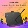 Tablas Digitalizadoras Wacom, Huion, Xp-Pen y otras, Marca: Xp-Pen - Tabla Digitalizadora XP-Pen Deco 640 - IT640 con lápiz 16K y área activa de 16cm x 9cm