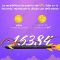 Tablas Digitalizadoras Wacom, Huion, Xp-Pen y otras, Marca: Xp-Pen - Tabla Digitalizadora XP-Pen Deco 640 - IT640 con lápiz 16K y área activa de 16cm x 9cm