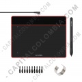 Tablas Digitalizadoras Wacom, Huion, Xp-Pen y otras, Marca: Xp-Pen - Tabla Digitalizadora XP-Pen Deco Fun S Roja con lápiz 8K y área activa de 16cm x 10.16cm